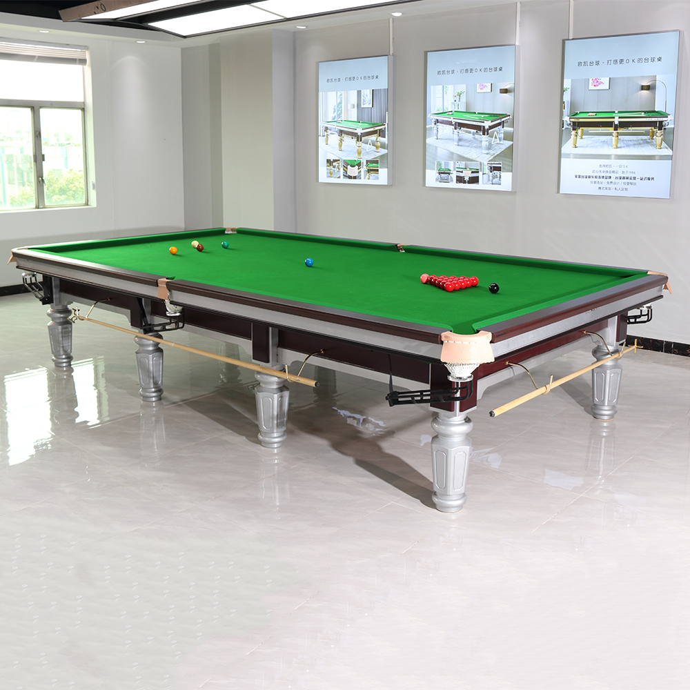 4.5cm Thickness English Pool Table Set Snooker Table Premium Entertainment billiards Table with Snooker balls and cues