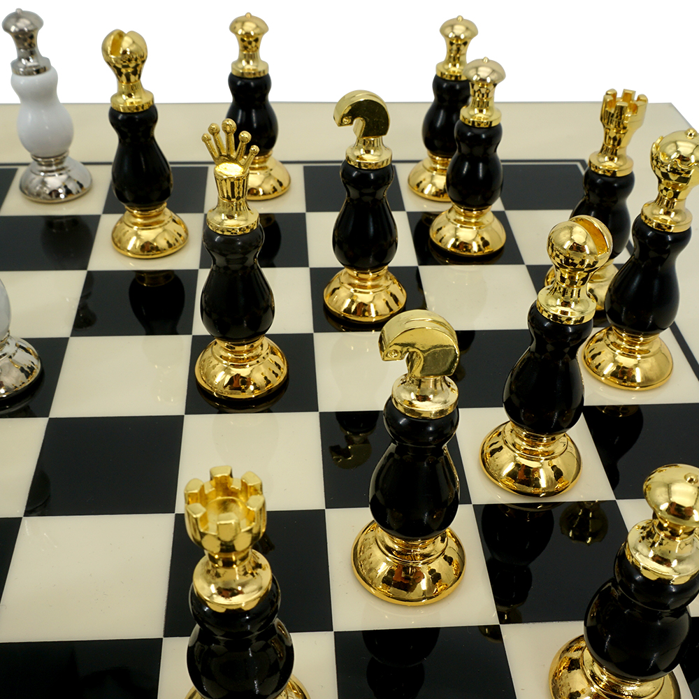 Luxury Metal Chess Set