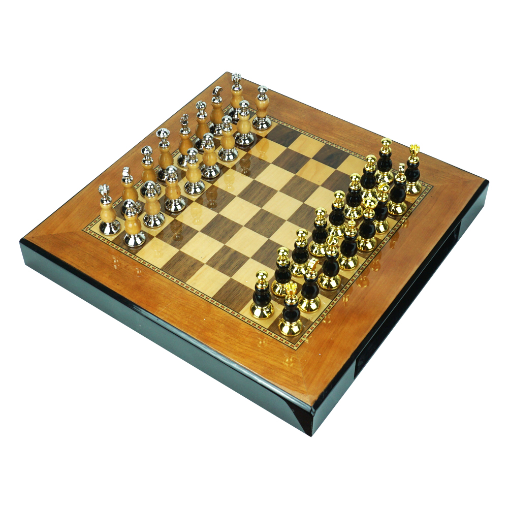 Luxury Metal Chess Set