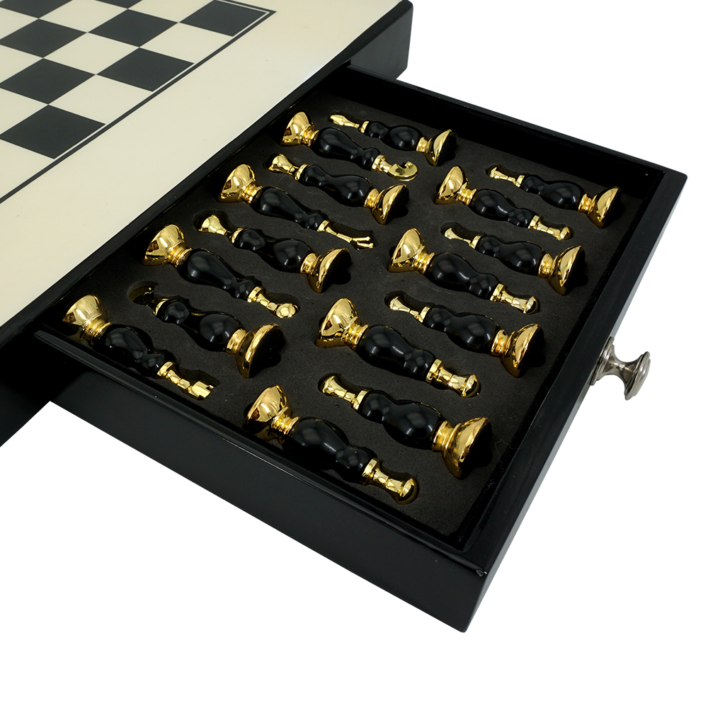 Luxury Metal Chess Set