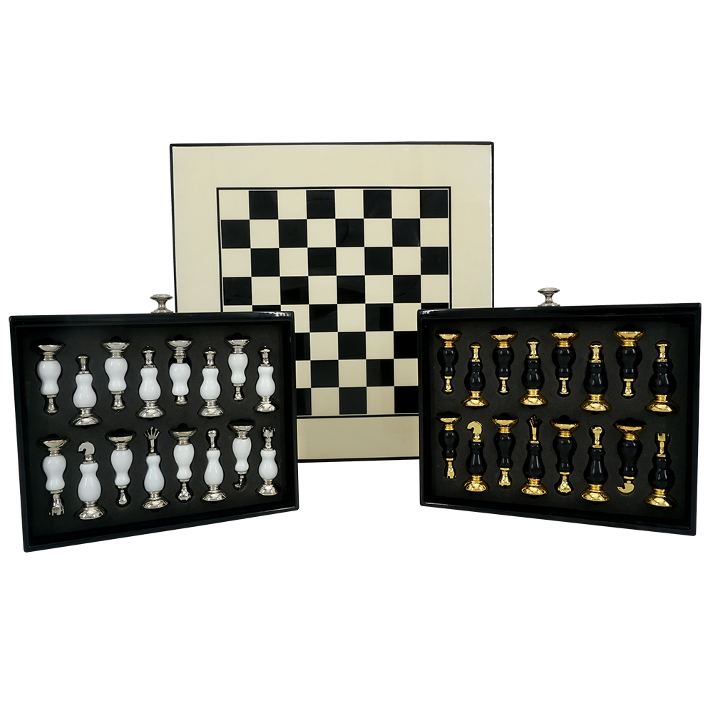 Luxury Metal Chess Set