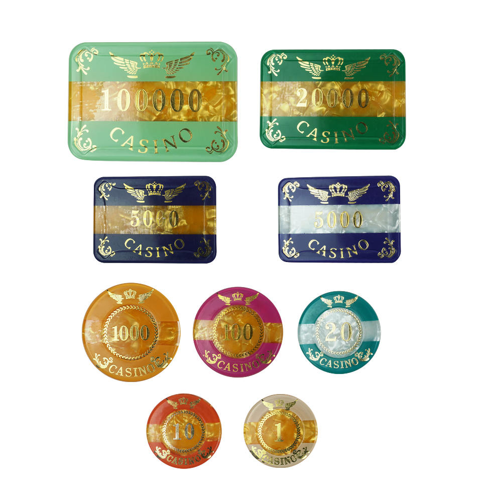 Acrylic Chip UV Effect