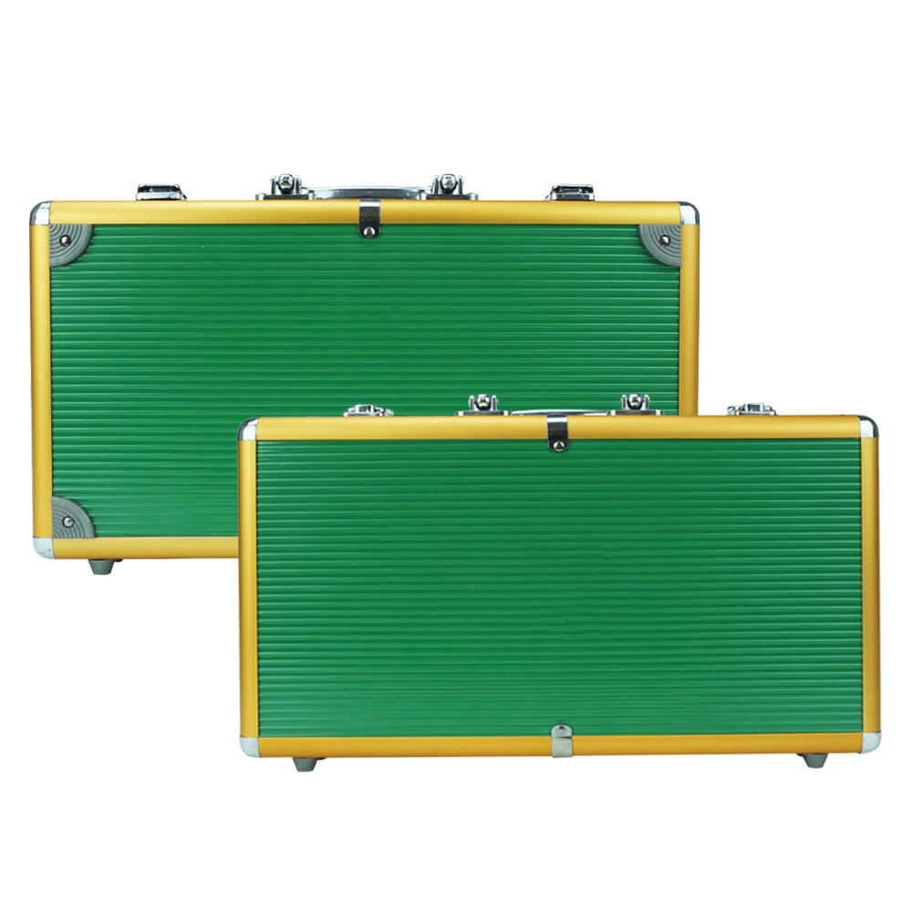 AC21-12 300 Pieces of Yellow Green Aluminum Box