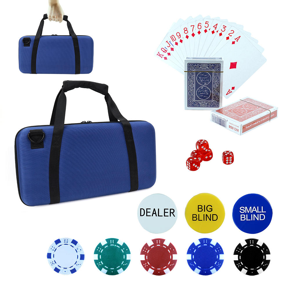 300 Pieces of Blue Oxford Chip Cloth Bag