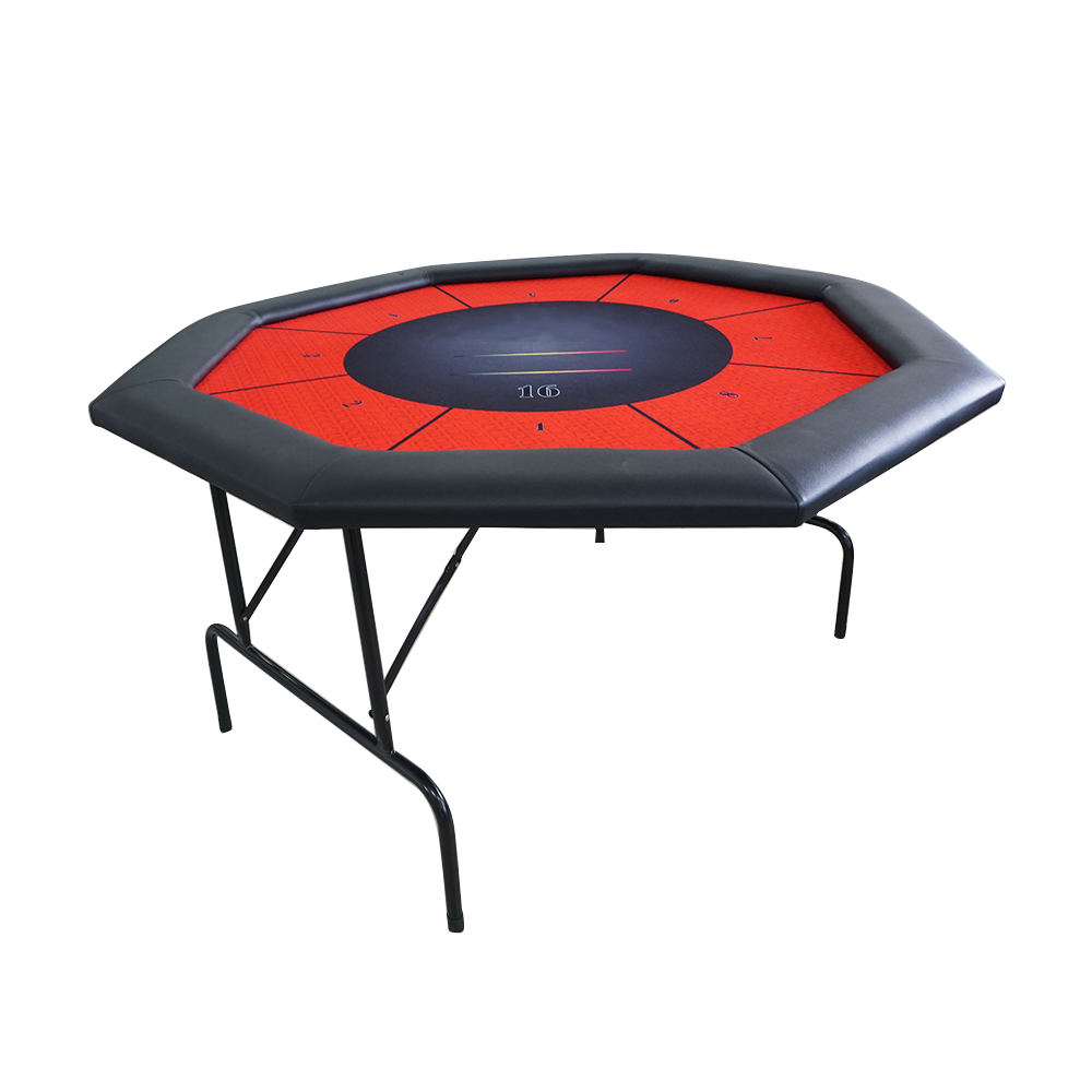 Octagonal Shaped Gambling Table Folding