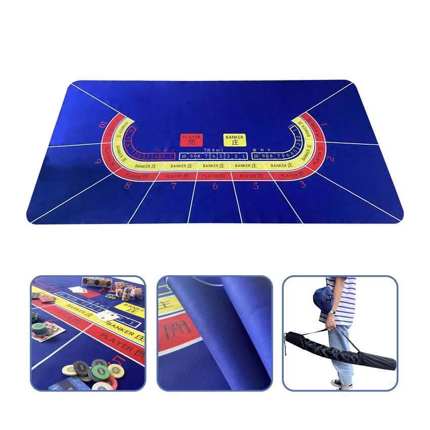 Blue Rubber Long Tablecloth 850