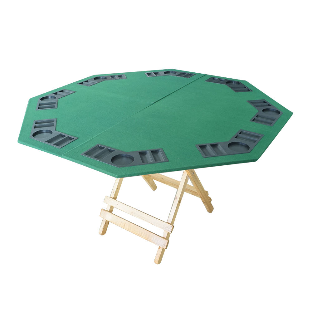 Eight Fold Gambling Table Tabletop