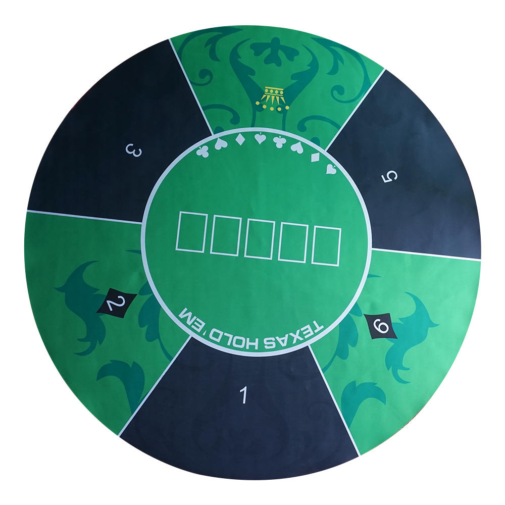 Round Texas Rubber Tablecloth