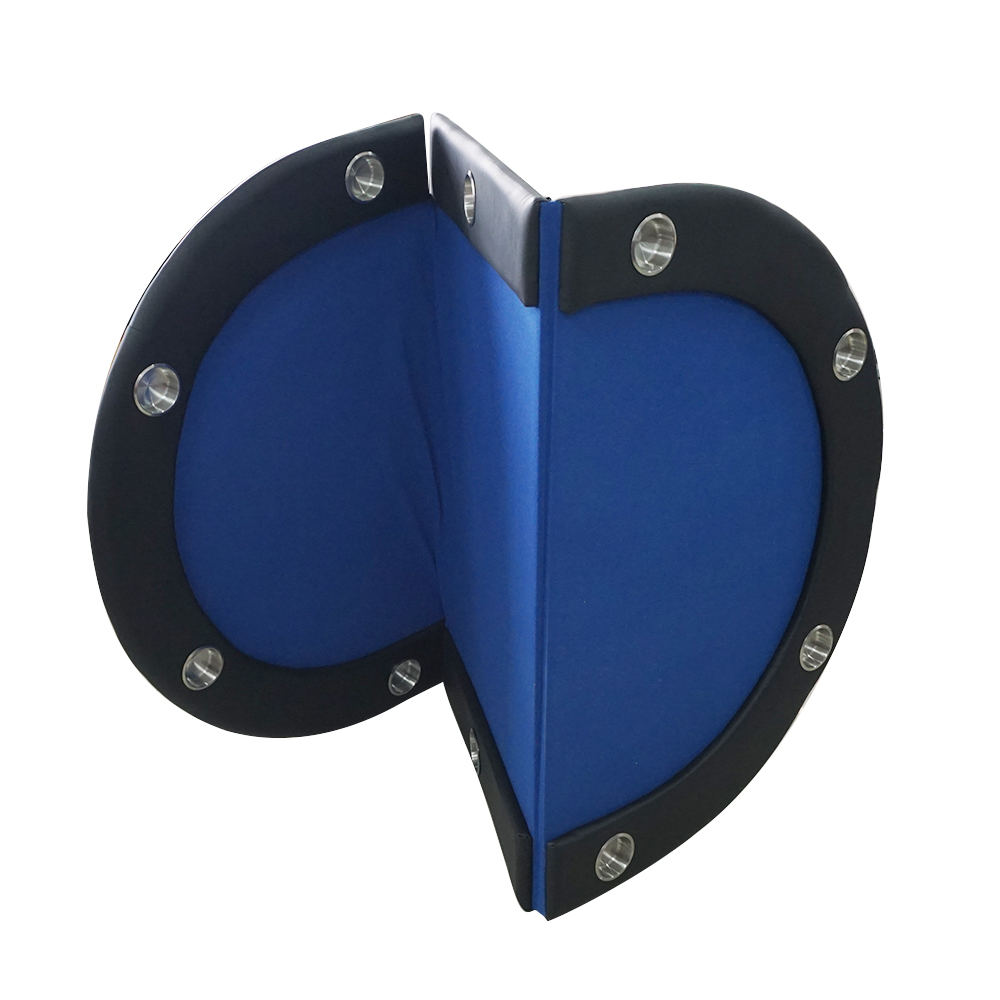Blue Three Fold Gambling Table