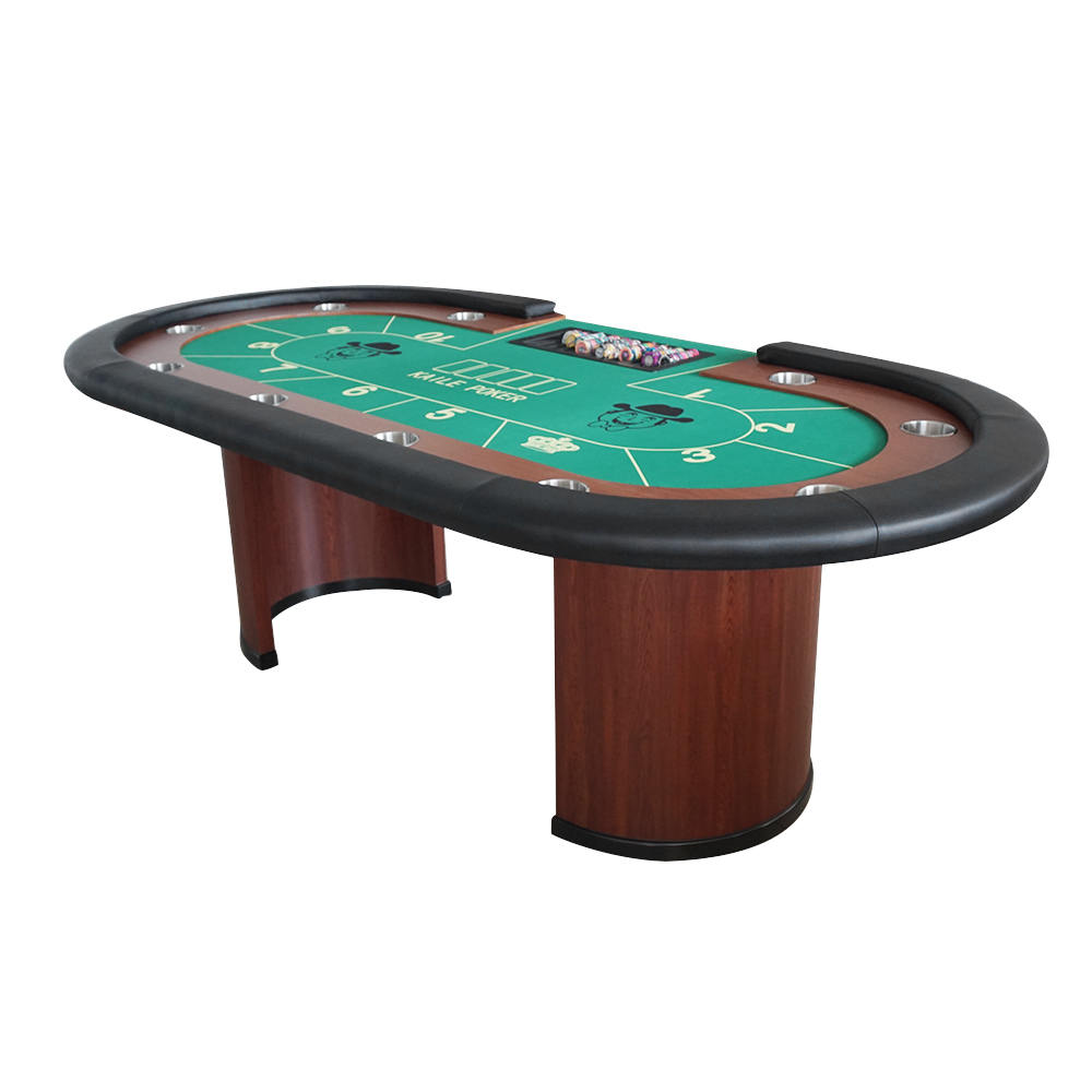 23-1 Green Solid Wood Gambling Table