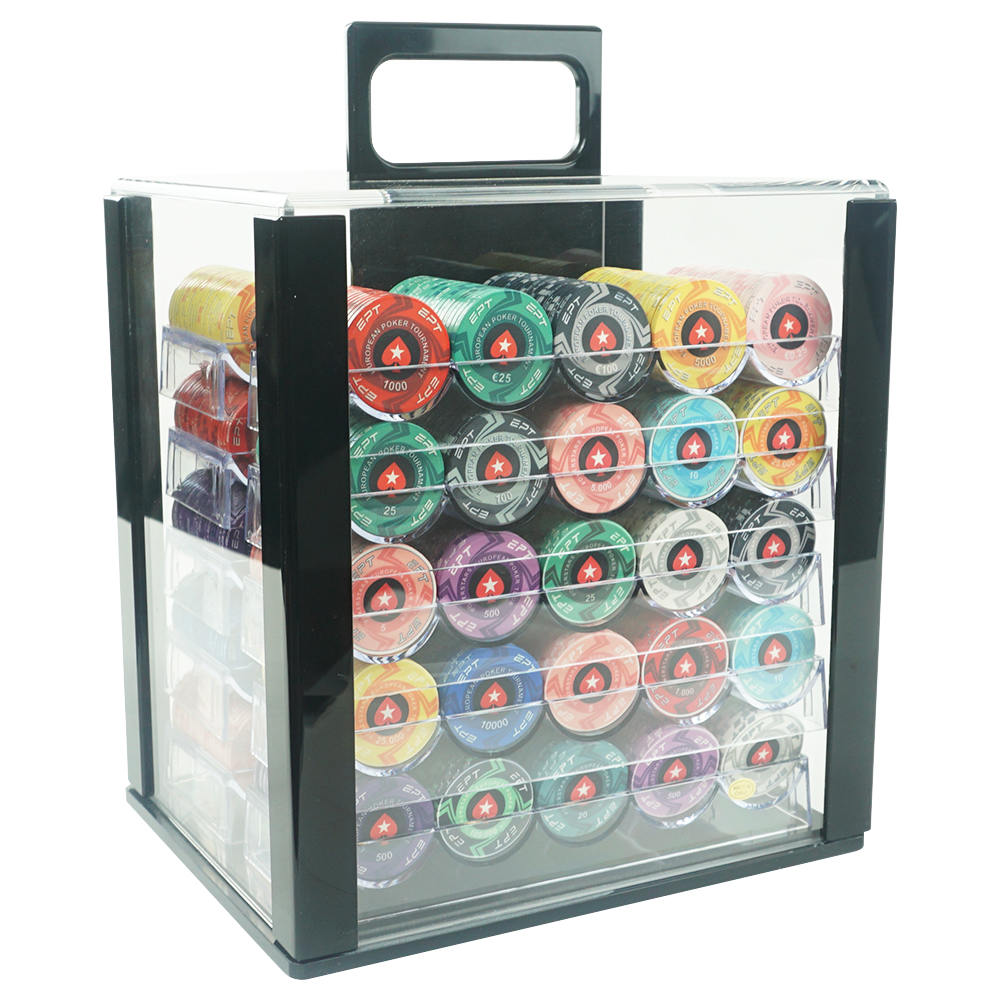 1000 Black Bird Cages with EPT Chips