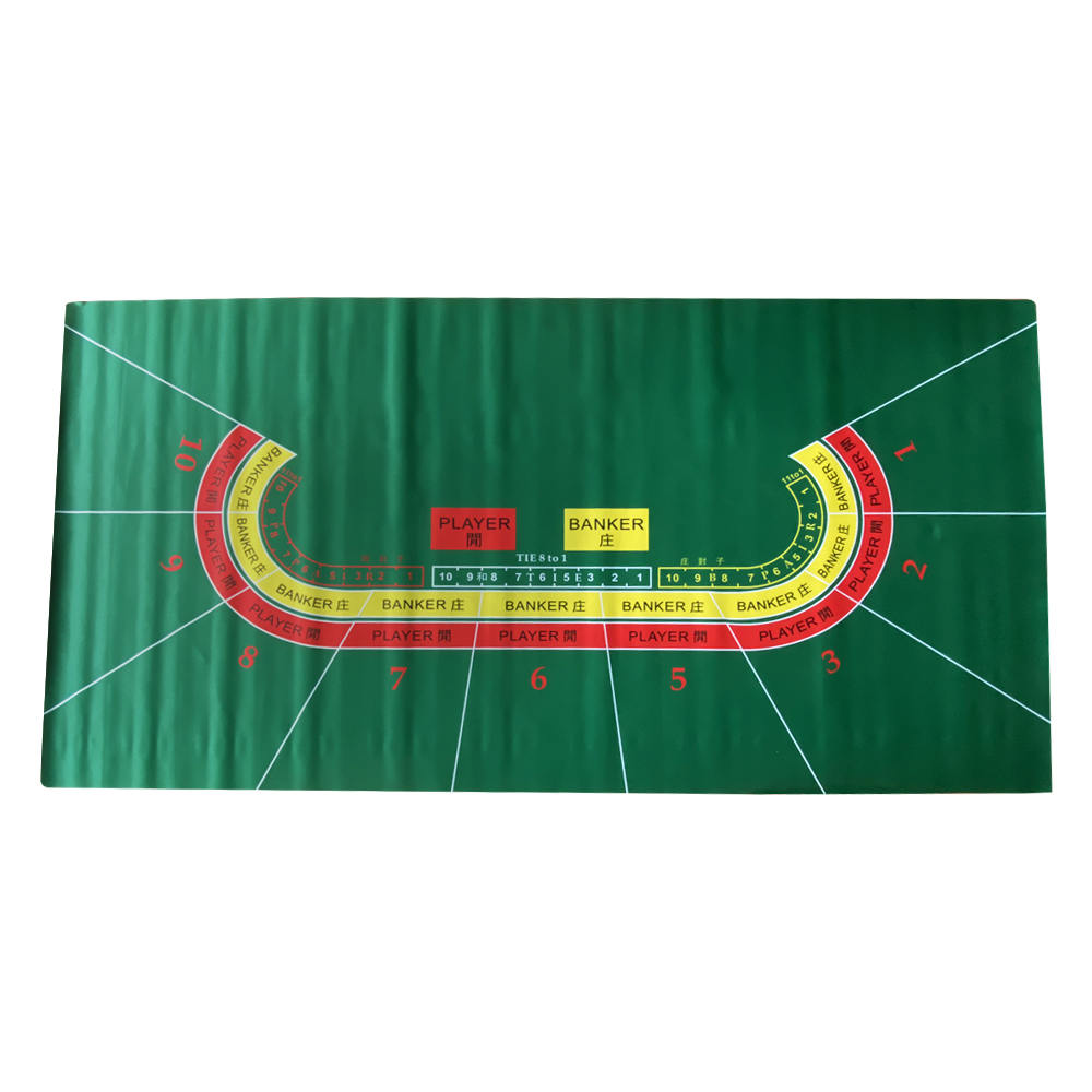 8 Rectangular Green Tablecloth 1000