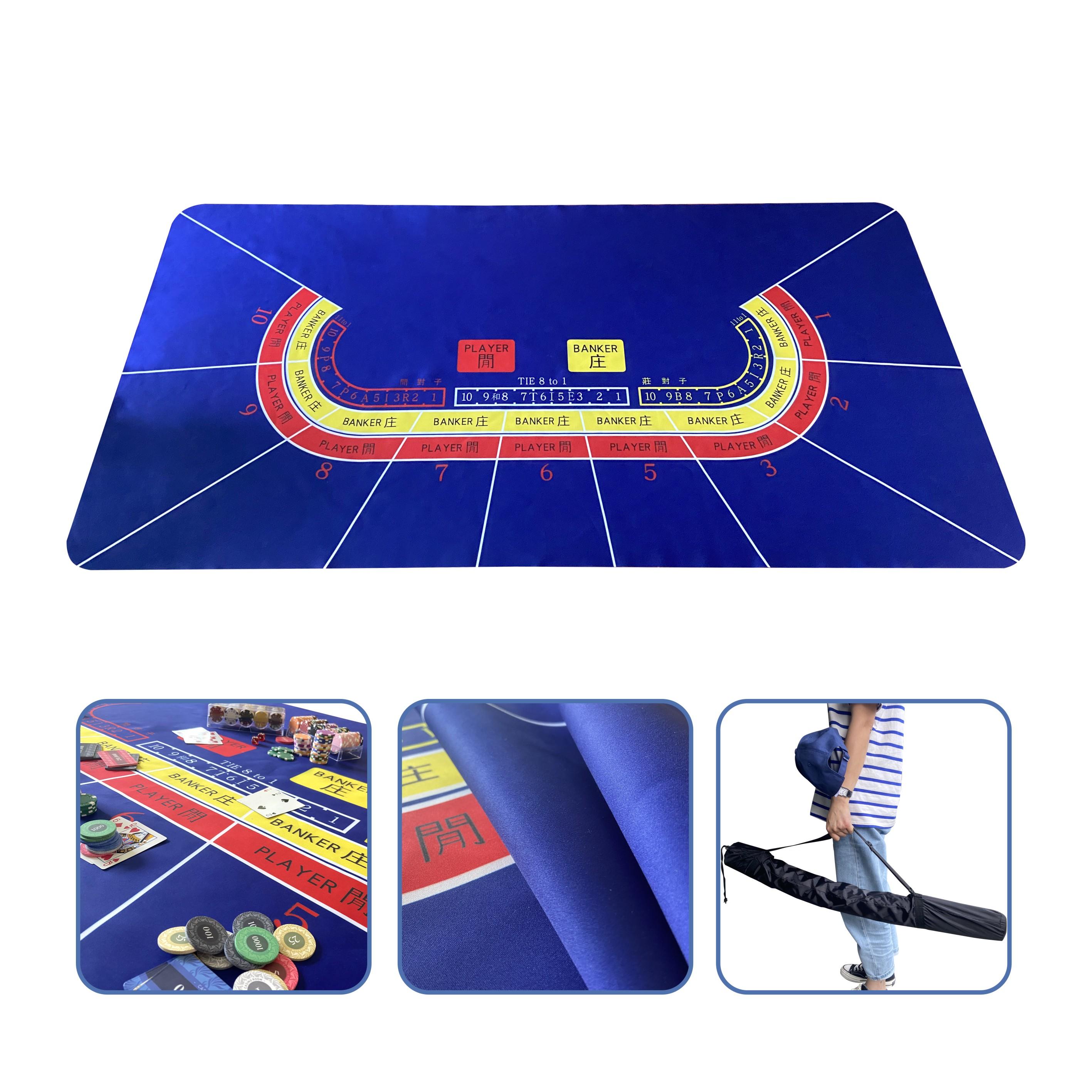 Blue Rubber Long Tablecloth 1000