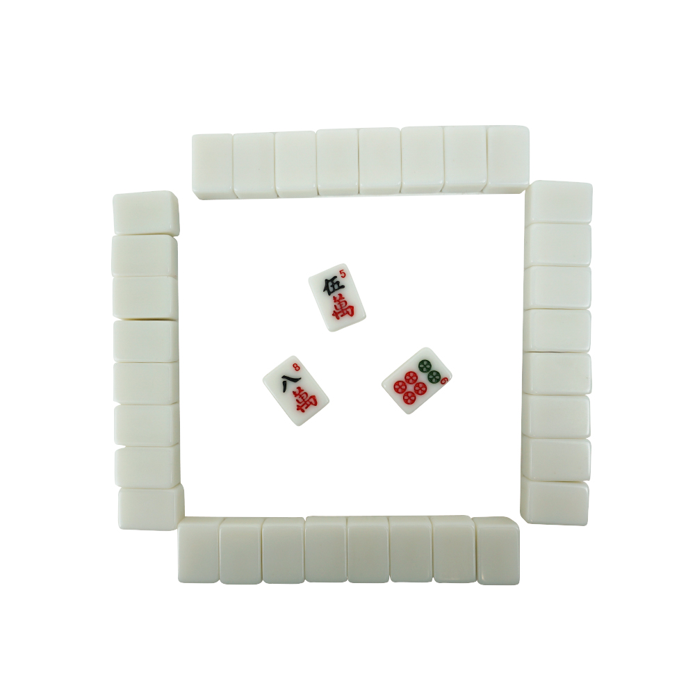 Professional Custom American Mahjong Set Portable Travel Mini Mahjong Tiles Without Accessories Puzzle Table Games